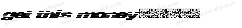 get this money字体转换